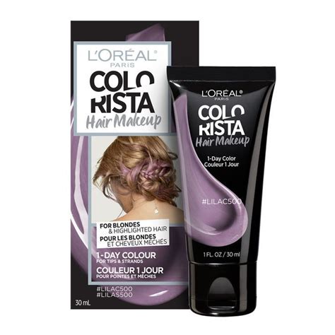 Temporary dye wash out after 1 wash… it sits on top of your hair shaft (doesn't even penetrate the cuticles). L'Oreal Paris Colorista Semi-Permanent in 2020 | Temporary ...