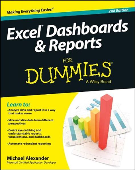 Excel For Dummies 2nd Edition 2nd Edition Dummies Book Dashboard