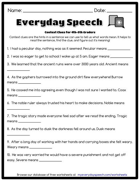 Free 6th Grade Curriculum Worksheets