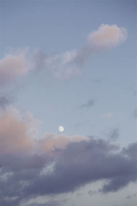 Moon In Pastel Clouds A Way Of Seeing Pastel Clouds Moon