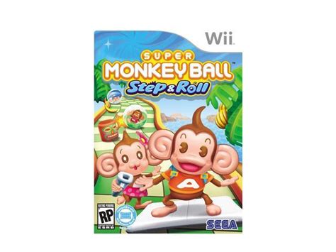 Super Monkey Ball Step Roll Wii Game Newegg Com