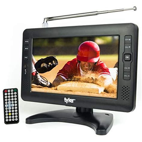 Tyler Ttv704 9 Inch Portable Widescreen Lcd Tv With Detachable