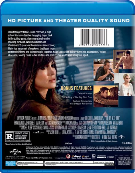 A recently cheated on married woman falls for a younger man who has moved in next door, but their torrid affair soon takes a dangerous turn. The Boy Next Door | Watch on Blu-ray, DVD, Digital & On Demand