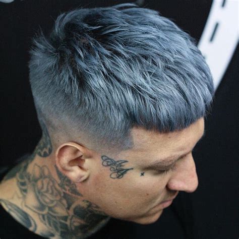 Bleached hair for guys has become a popular trend in recent years. 40 Mind Blowing Guys Hair Color Ideas Try In 2017 | Men hair color, Dyed hair men, Hair color unique
