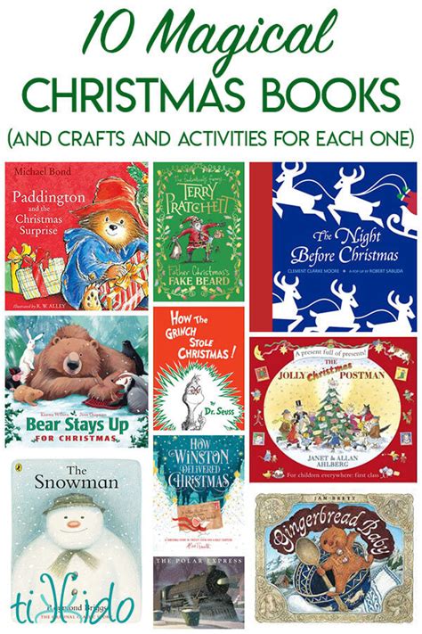 10 Magical Christmas Books For Kids And Crafts And Activities To Go