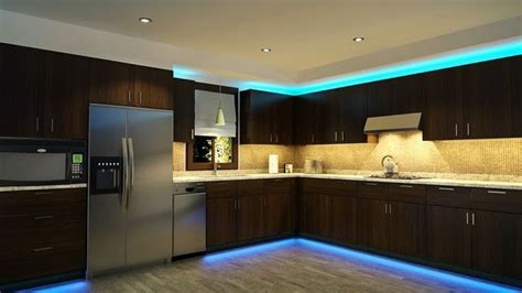 Amazing Led Lights In Kitchen Save With Led Lights In The Kitchen