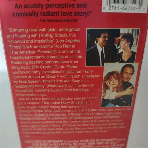 When Harry Met Sally Vhs 1997 Contemporary Classics Billy Crystal