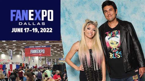 My First Convention In 3 Years Fan Expo Dallas 2022 Meeting Alexa Bliss Youtube