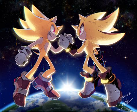 Gareki Sh Shadow The Hedgehog Sonic The Hedgehog Super Shadow Super Sonic Sonic Series