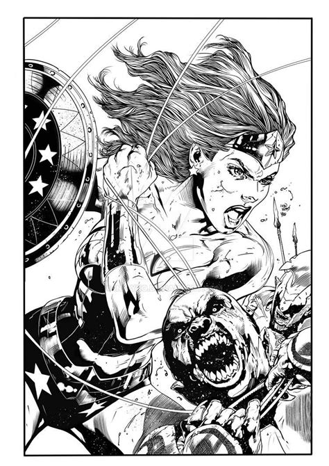 Wonderwoman Trinity By Ink Yko On Deviantart