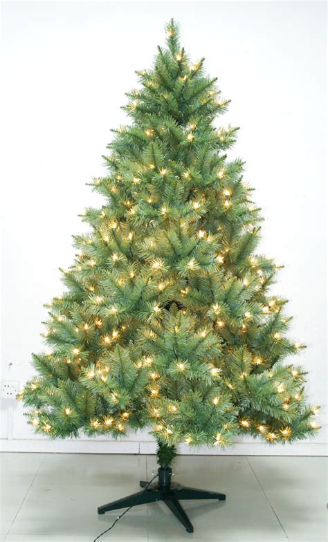 7 Pe Artifical Outdoor Lighted Christmas Tree Christmas
