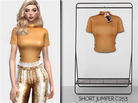 Set Short Jumper C253 By Turksimmer From Tsr • Sims 4 Downloads