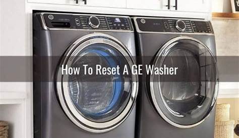 How To Reset A Washing Machine/Washer - Ready To DIY