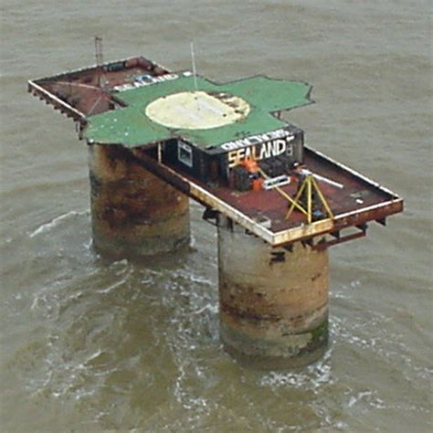 Sealand The Smallest Country Is An Offshore Platform The Ugly Minute