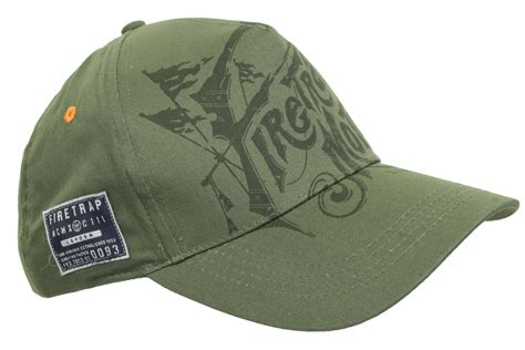 Mens Baseball Cap Hat By Firetrap Motors Curved Peak Adjustable Ebay