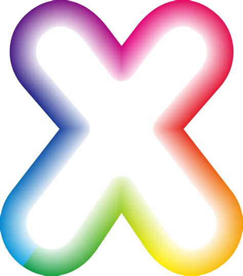 Free Neon Letter X 15072235 Png With Transparent Background