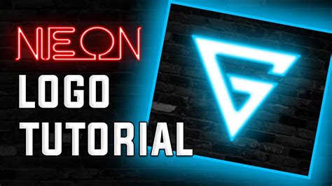 Photoshop Tutorial Learn How To Make Neon Gaming Logo Galligator