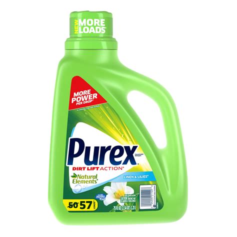 Purex Linen And Lilies 57 Loads Liquid Laundry Detergent Natural