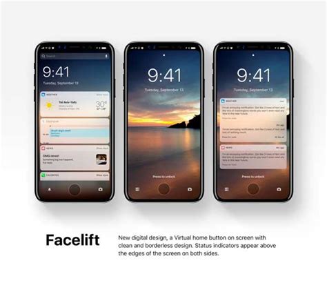 New Stunning Concept Shows Iphone 8 With Ios 12 Images