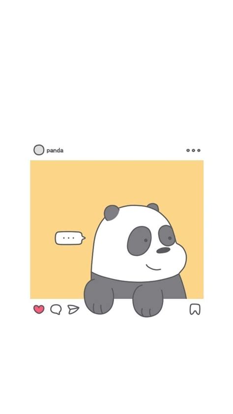 Aesthetic Panda Desktop Wallpaper