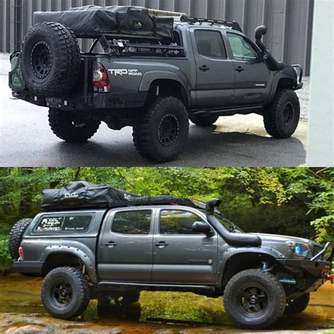 Shell And Bed Slide Vs Bed Rack And Decked Tacoma Truck Toyota