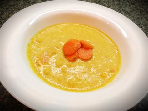 Yummy Fixins Carrot Curry Soup With Chickpeas