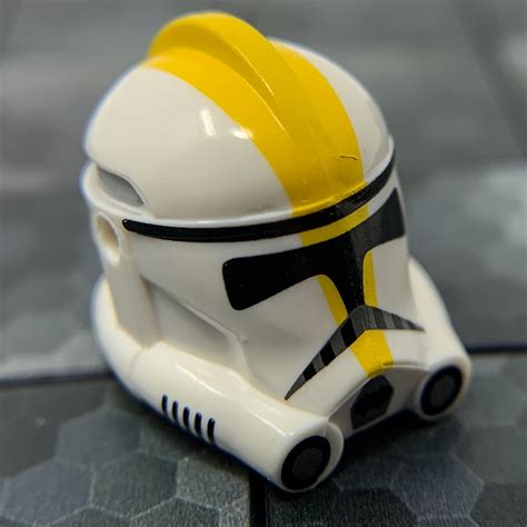 327th Clone Trooper Helmet Phase 2 Yellow Clone Army Customs The