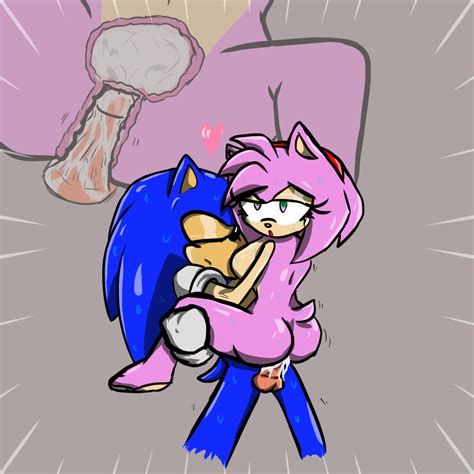 Rule 34 Amy Rose Creampie Cum Cum In Pussy Sonamy Sonic The Hedgehog