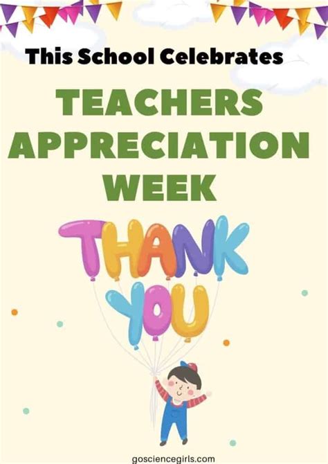 Teacher Appreciation Week Resources How To Say Thank You In Big Way
