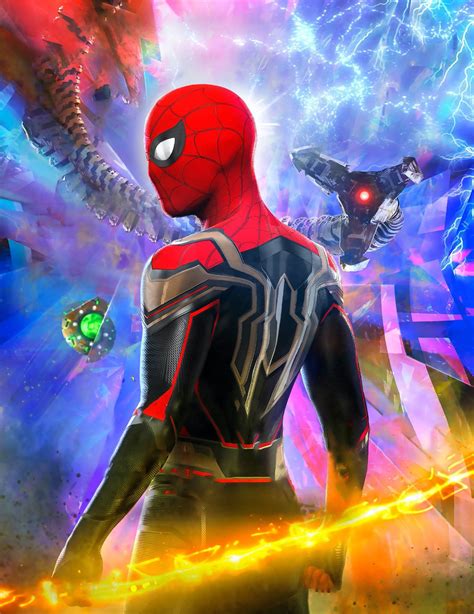 Cout Spider Man No Way Home - Poster Teaser EMPIRE (sans texte) - Spider-Man: No Way Home (2021