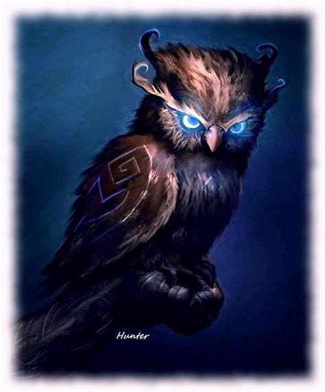Pin By Carter Johnson On Owls Fantasy Creatures Art Fantasy Beasts