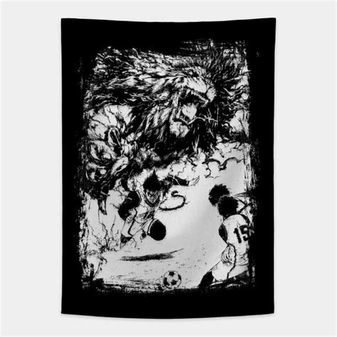 Barou Lion Blue Lock Tapestry Official Blue Lock Store
