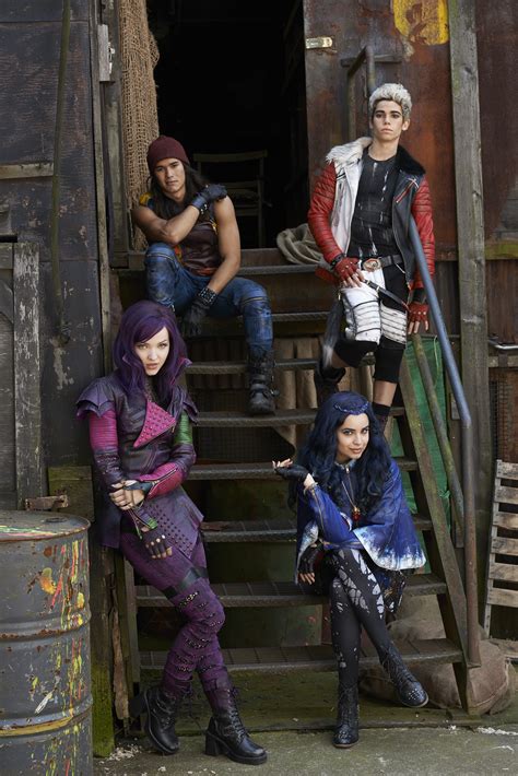 First Look Disneys Descendants Cast Including Booboo Stewart