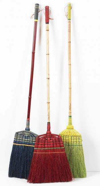 White Canvas Designs Handmade Broom Set