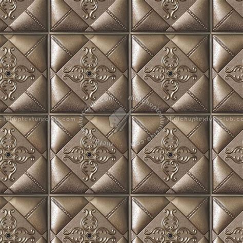 Leather Interior 3d Wall Panel Texture Seamless 02882