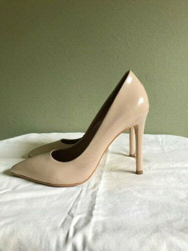 Steve Madden Proto Women S Nude Leather Pumps Heels Size Ebay