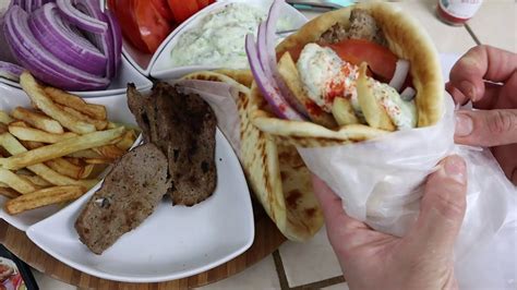 Gyros Quick And Easy Recipe Homemade Gyro Meat Tzatziki Sauce