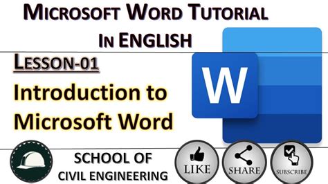 Microsoft Word Tutorials For Beginner Introduction To Microsoft Word