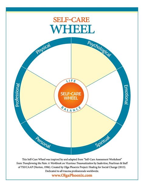 Self Care Venn Diagram