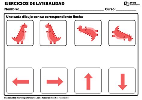 Fichas Para Trabajar La Lateralidad Espacial Y Direccionalidad