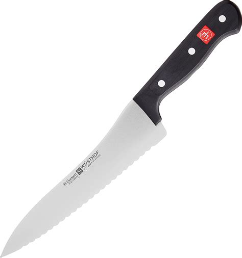 WÜsthof Gourmet 8 Offset Deli Knife Offset Serrated Knife