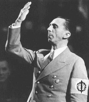 He was one of adolf hitler's closest associates and most devout followers. Goebbels gegen die USA