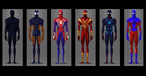 Spider Man Into The Spider Verse Suit Revealed For Ma