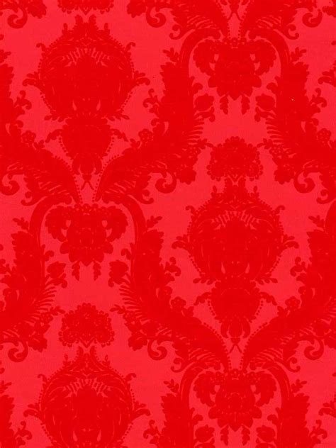 🔥 47 Red Flocked Wallpaper Wallpapersafari
