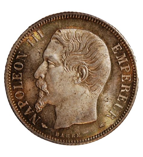 Napoleon Iii 1 Franc Iii 1853 A Paris Argent Fdc Suffren Numismatique