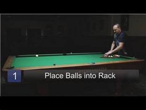 One white cue ball, 15 red balls worth one point each. Billiard Tips : How to Rack Balls for Billiards - YouTube