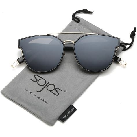 classic sunglasses for women men metal frame mirrored lens sj2038 sj1008 2038c3 gold frame
