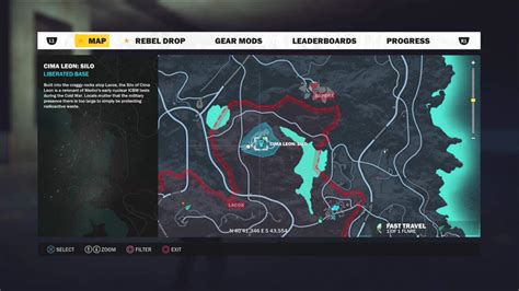 Just Cause 3 Lacos Map Maps For You