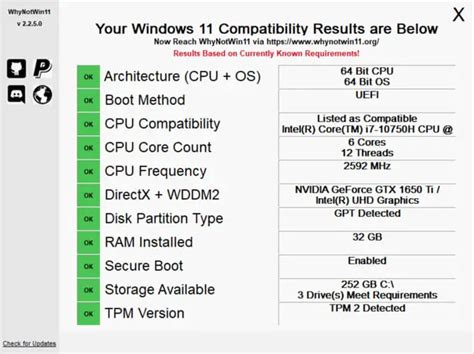 Windows 11 Requirements Check Tool Информационный сайт о Windows 10