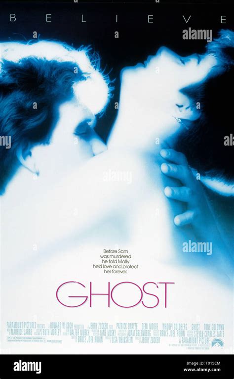 PATRICK SWAYZE Demi Moore Plakat Ghost Stockfotografie Alamy